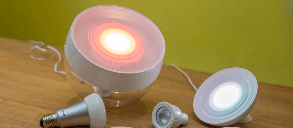 In direct comparison: Hue Go, Hue Bloom and Hue Iris 